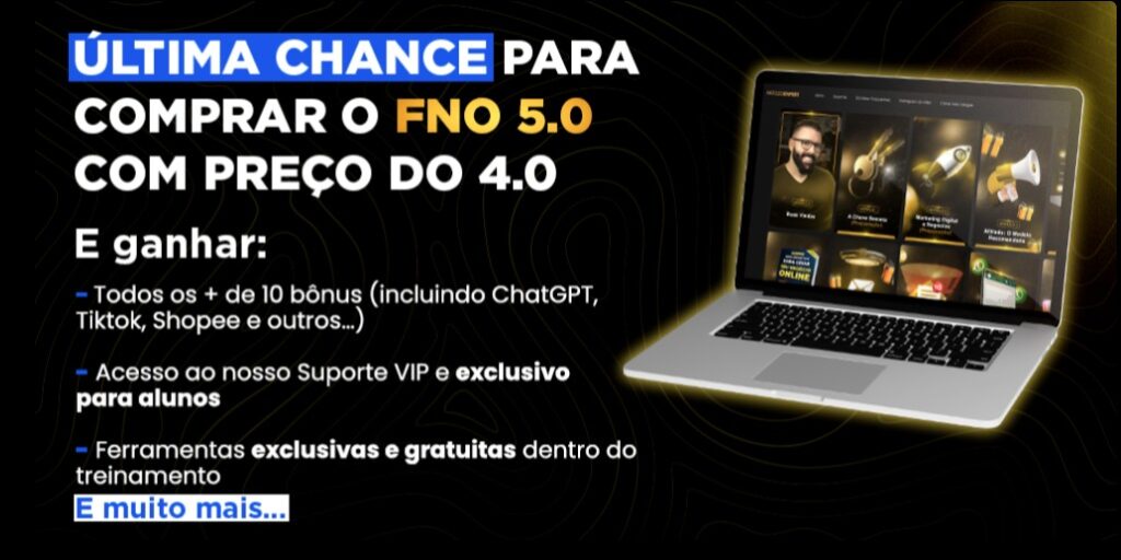 ultima chance fno - Fórmula Negócio Online