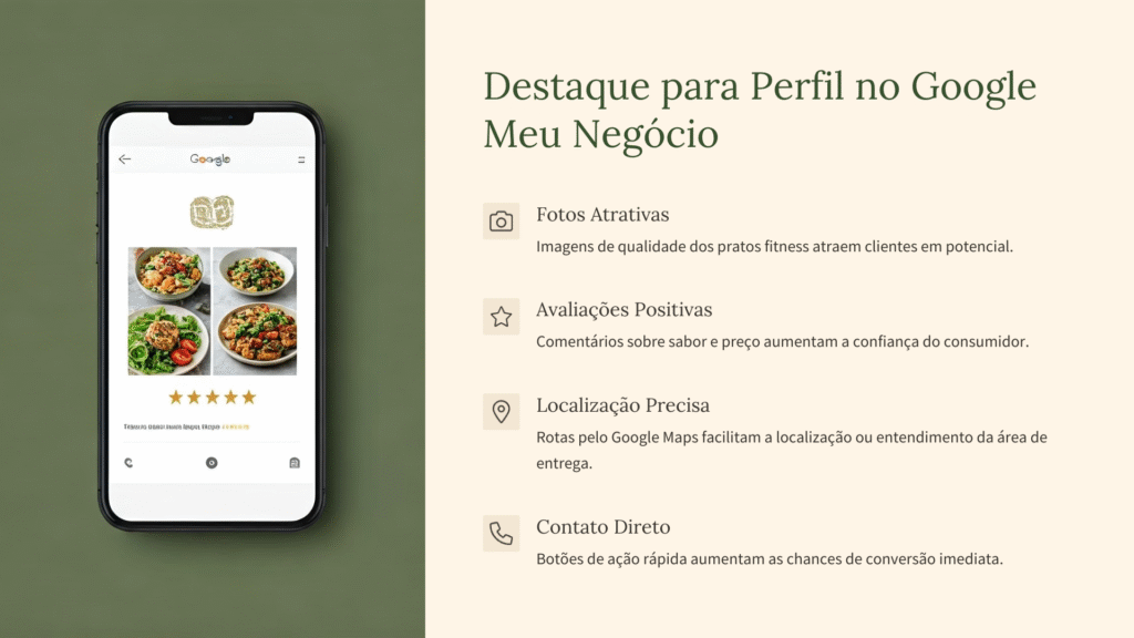 Coloque sua Marmitaria Fit Lucrativa no Google Meu Negócio